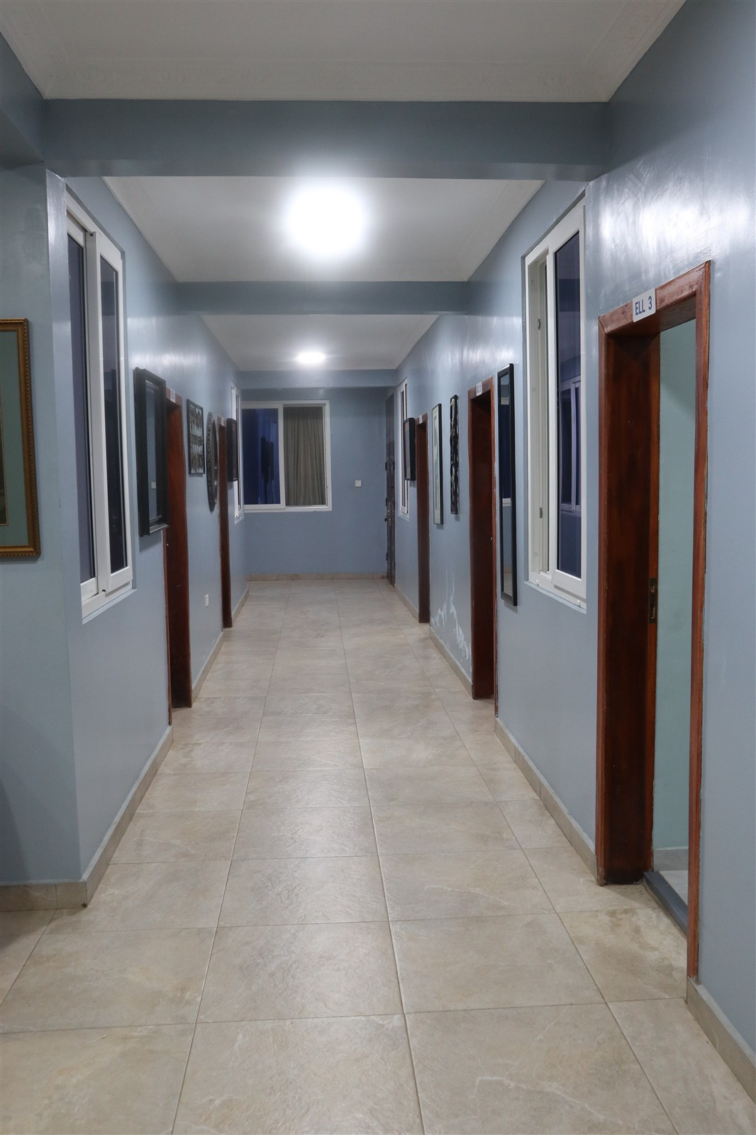 Executive Corridor Downstairs